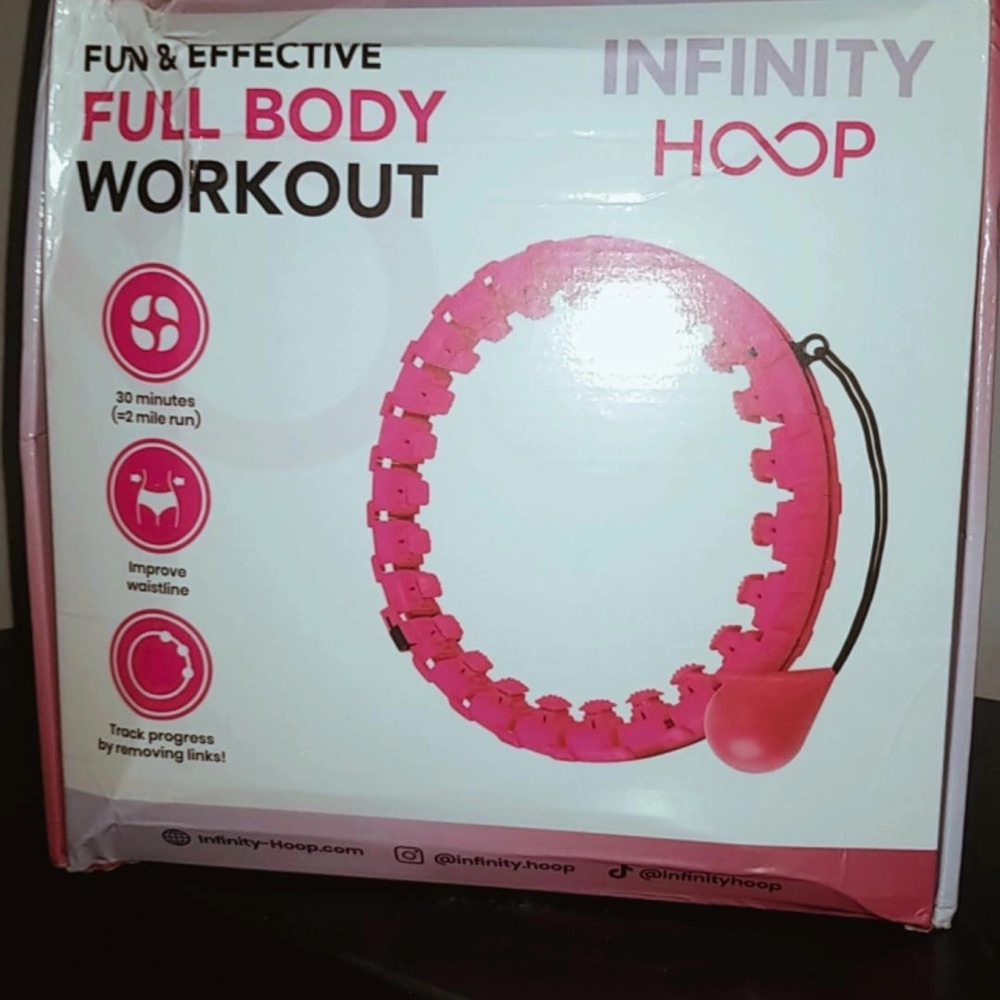 Infinity Hoop Blue Full Body Workout